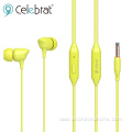 Headphones Sport Wired Controlled 3.5mm Stereo Earphone